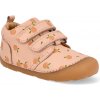 Barefoot detské členkové topánky Bisgaard - Carter Peach svetloružové