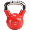 KTC06 6 KG ČERVENÝ KETTLEBELL S CHRÓMOVANÝM ÚCHOPOM HMS