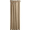 Pierre Cardin ZATEMŇOVACÍ ZÁVES NA PÁSKE PIERRE CARDIN SIBEL 140X270 CM CAPPUCCINO