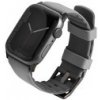 UNIQ Linus Airsoft Silikónový remienok na Apple Watch 42/44/45/Ultra 49 mm sivý UNIQ-45MM-LINUSGRY