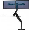 Polohovateľný stojan Sit-Stand Extend pre 2 monitory