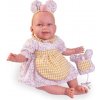 Miminko - Můj první reborn Martina ve žluté zástěře s váčkem na zuby pro Zoubkovou vílu od firmy Antonio Juan ze Španělska (Mi Primer Reborn Martina ratoncita con guardadientes)