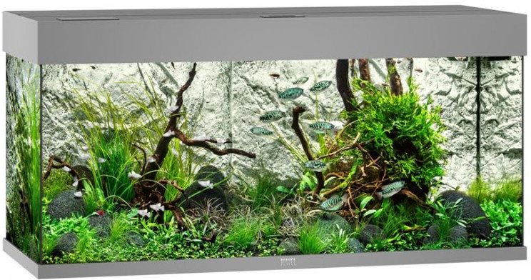 Juwel Rio LED 125 akvarijný set šedý 81 x 36 x 50 cm, 125 l