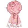 Florencie pašmína šál CHZ-104_25 svetlo ružová