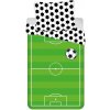 Jerry Fabrics Obliečky Fotbal Green hřiště Bavlna 140x200 70x90