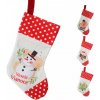 Kinekus Ozdoba závesná ponožka vianočná 40x29 cm mix