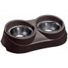 Ferplast DUO FEED 03 anthracite držiak s miskami