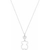 Tous Pôvabný strieborný náhrdelník New Silueta 1000118300 (retiazka, prívesok)