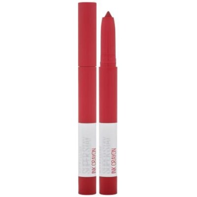 Maybelline SuperStay® Ink Crayon Matte Dlhotrvácny matný rúž v ceruzke 45 Hustle In Heels 1,5 g