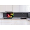 DIMEX | Dibond doska za kuchynskú linku | DBW-06040-081 Čierny dym | 60 x 40 cm + Dibond obkladová doska Dimex do kuchyne Čierny dym v rozmere 60 x 40 cm + lepidlo zadarmo
