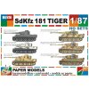 Bestr Models SET H0 - 6x SdKfz 181 TIGER 1:87