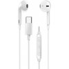 Genius HS-M365 biely, Headset, drôtový, do uší, mikrofón, ovládanie hlasitosti, USB-C, biely