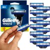Náplne Vymeniteľné čepele Gillette Mach3 Turbo(12ks)
