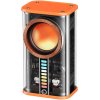 DeTech Remax RB-M68 Clear Mecha Bezdrôtový Reproduktor - oranžová 14533547