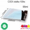 Plastové obálky COEX nepriehľadné Balenie: 100 ks balenie, Rozmer: 175 x 255 mm
