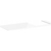 Hansgrohe Xelu Q doska 136 x 55 x 1,6 cm biela vysoký lesk 54098050