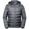 Russell pánska bunda s kapucňou R-440M-0 Iron Grey