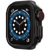 AppleKing kovové puzdro v štýle Watch Ultra pre Apple Watch 44mm - čierne - možnosť vrátiť tovar ZADARMO do 30tich dní