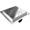 B-SQUARE 15 Chróm Odtokový vpust - štvorec