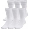 Ponožky Under Armour UA Essential 6pk Crew 1387058-100 Veľkosť L
