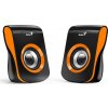 GENIUS repro SP-Q180 Orange, 2.0, 6W, USB napájení, 3,5