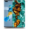 Picasee silikónový čierny obal pre Huawei Mate 40 Pro - Goldsky