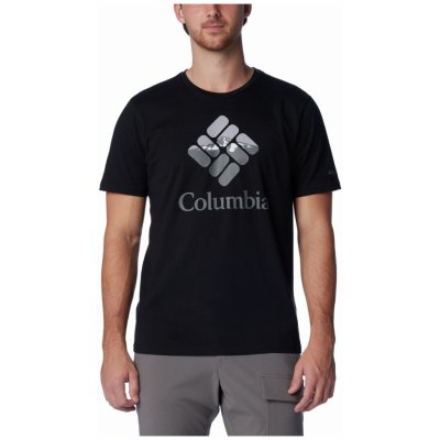 Columbia tričko Rapid Ridge Graphic čierne