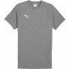 Pánske tričko Puma, TEAMEVOSTRIPE TEE sivá,biela M