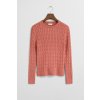 Gant Stretch Cotton Cable C-neck Faded Brick