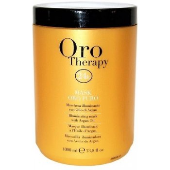 Fanola Oro Therapy mask Oro puro regeneračná maska na vlasy s 24k zlatom 1000 ml