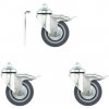 Manfrotto Wheel Set Diameter 75 s Brakes