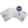 BOMIMI látkové Premium TEDDY-SIVÁ 80 x 70 3 ks