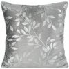 Takoy Dekoračná obliečka na vankúš VELVET z mäkkého zamatu s lesklou metalickou potlačou listov-HF-439858 | 45 x 45 cm
