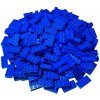 Lego Stavebné kocky LEGO® DUPLO® 2x4 Basic Modrá - 3011 NEW! Množstvo 80x