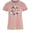 Dámske tričko Fjällräven Fjällblomster Fox T-shirt W Veľkosť: S / Farba: ružová