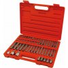 EXTOL PREMIUM 8818200 hroty IMBUS-TORX-XZN, sada 51ks, pro ráčny 3/8