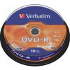 DVD-R VERBATIM 4,7GB 16X 10ks/cake