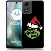 Picasee silikónový čierny obal pre Motorola Moto E14 - Grinch 2