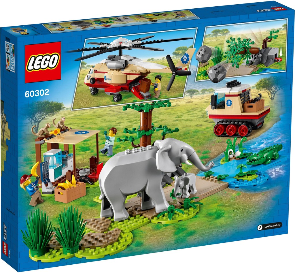 LEGO® City 60302 Záchranná misia v divočine od 61,39 € - Heureka.sk