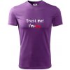 Trust me I´m an Ing. / Ver mi som Ing. - Pánske tričko Fantasy športové - XL ( Fialová )
