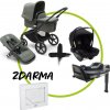 Bugaboo Fox 5 complete BLACK/FOREST GREEN-FOREST GREEN + Bugaboo Turtle Air by Nuna + Bugaboo 360 base by Nuna + deka Boss ZDARMA