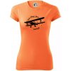 Still Plays With Planes - Dámske Fantasy športové (dresovina) - S ( Neon mandarine )