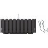 PROSPERPLAST Kvetináč truhlík 38cm BOARDEE FENCYCASE W DDEF400W-S433 antracit plast