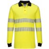 PORTWEST HI-VIS MODAFLAME WX3 FR702 / Nehorľavá reflexná polokošeľa, antistatická - HV žltá/čierna L