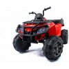 LeanToys L2500 Elektrická štvorkolka 24v BDM0909, 2x45W, 24V, USB, MP3, predné LED - červená