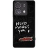 Picasee silikónový čierny obal pre Xiaomi Redmi Note 13 Pro 4G - Track Mode