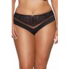 AVA Dámske nohavičky 2105 Yasemin black 3 XL