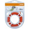 STIHL 0000 930 2341 – struna do krovinorezu, okrúhla, červená, pr. 2,7 mm, 9 m