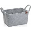 Kela Úložný kôš s ušami Fay 35 x 25 cm sv. sivá