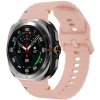 Remienok Techno Wristband ružový pre Samsung Galaxy Watch 8 Classic 46mm / Watch 8 44mm / Watch 8 40mm